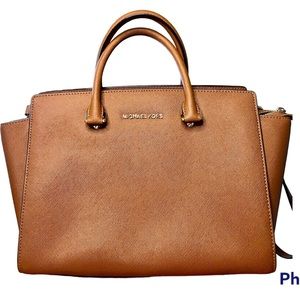 Vintage Excellent Condition Michael Kors Terra Cotta Handbag